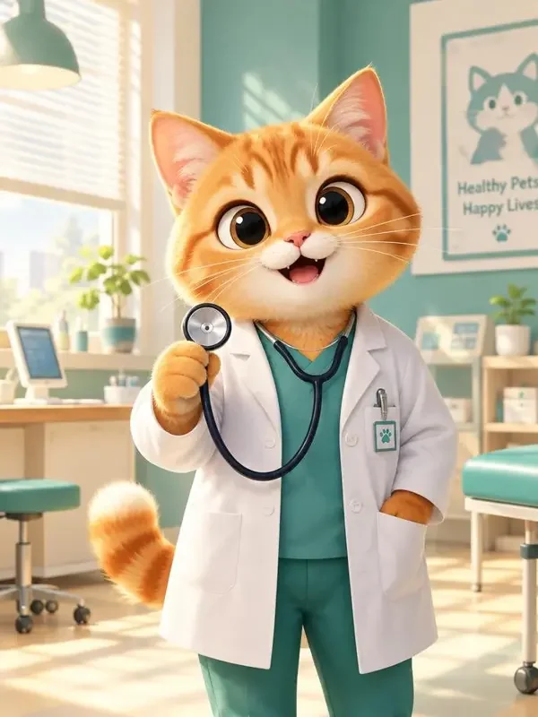 我的橘猫妖医生封面